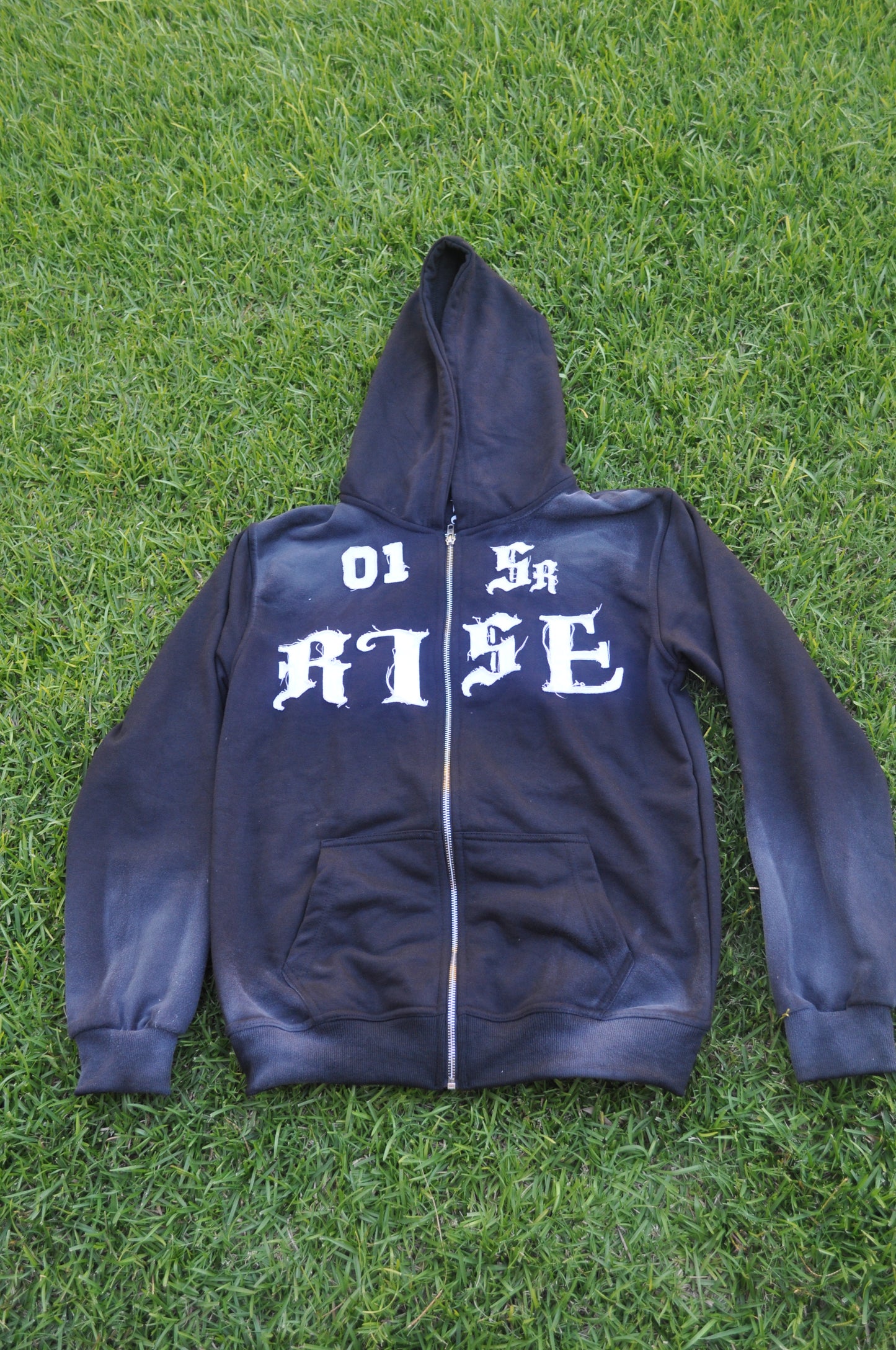 "Rise" Zipup Hoodie